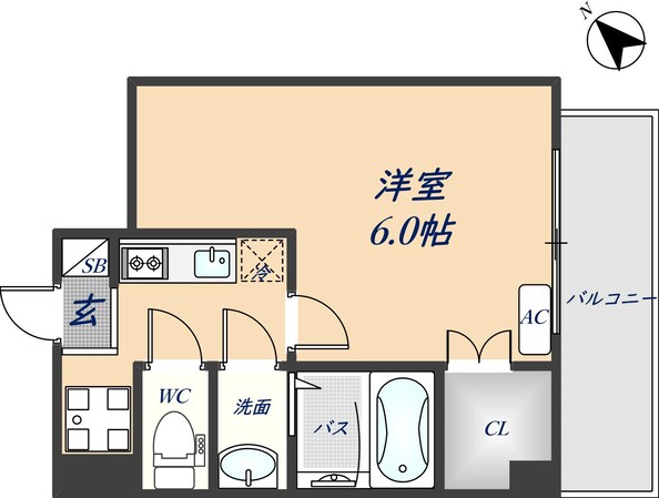 Chance八尾本町の物件間取画像